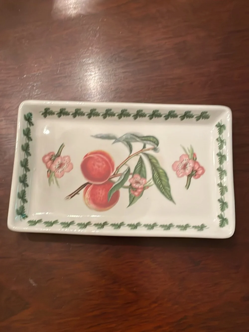 Vintage Portmeirion Pomona covered butter